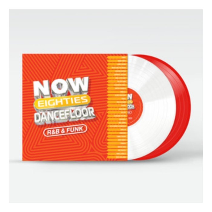 VARIOUS ARTISTS - NOW! 80'S DANCEFLOOR: R&B & FUNK (2LP/RED/WHITE VINYL)