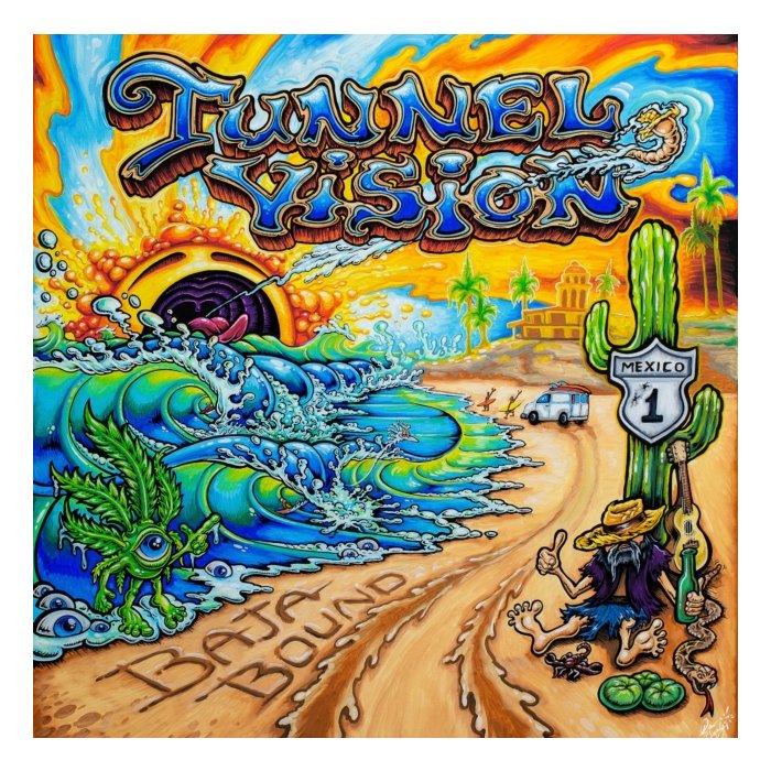 TUNNEL VISION - BAJA BOUND (NEON GREEN VINYL)