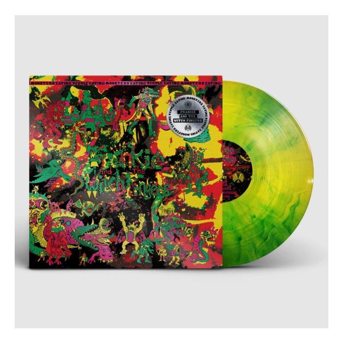 FRANKIE & THE WITCH FINGERS - MONSTERS EATING PEOPLE EATING MONSTERS... (GREEN GALAXY VINYL)