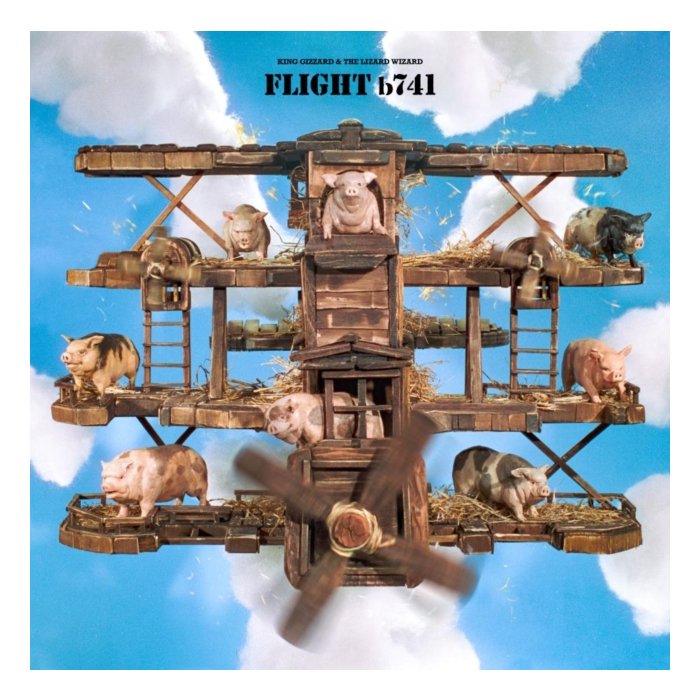 KING GIZZARD & THE LIZARD WIZARD - FLIGHT B741 (RECYCLED BLACK VINYL)