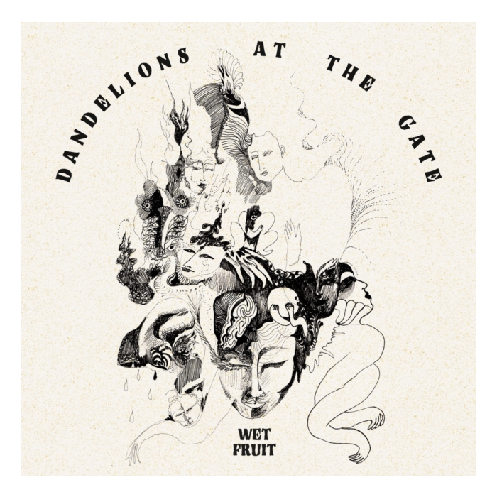 WET FRUIT - DANDELIONS AT THE GATE