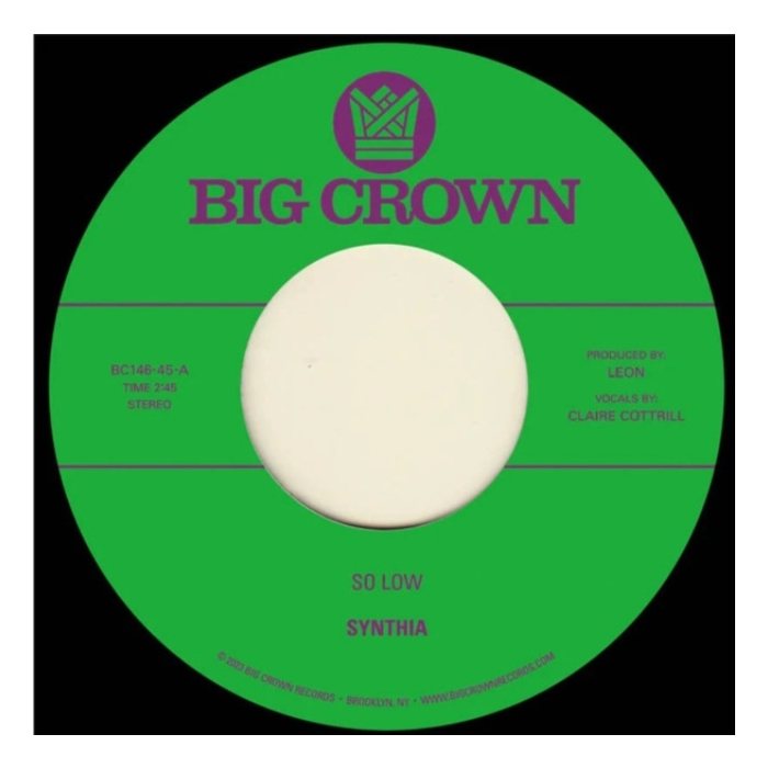 SYNTHIA - SO LOW B/W YOU & I