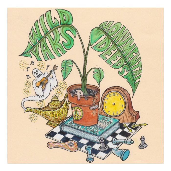WILD YAKS - MONUMENTAL DEEDS (BONE WHITE VINYL)
