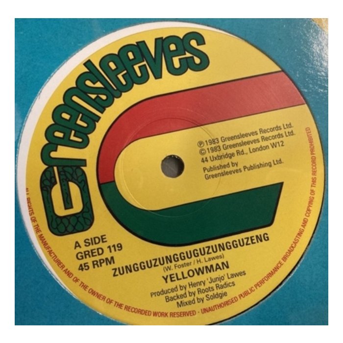 YELLOWMAN - ZUNGGUZUNGGUGUZUNGUZENG