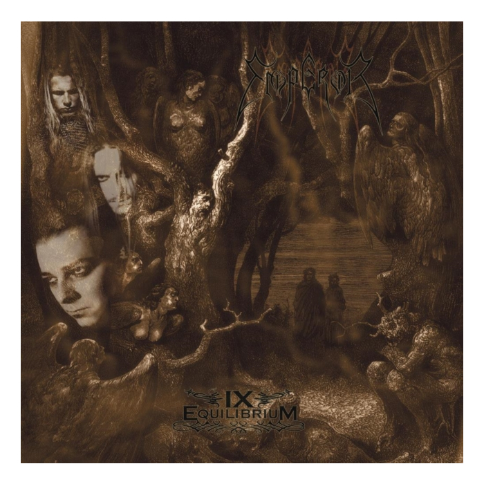 EMPEROR - IX EQUILIBRIUM (BLACK/BROWN SWIRL VINYL) (HALF-SPEED)