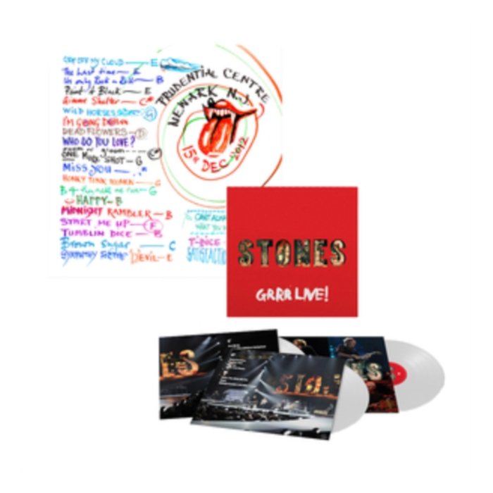Grrr Live! (White Vinyl/180G/3Lp) - Rolling Stones
