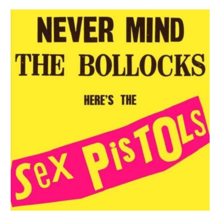 SEX PISTOLS - NEVER MIND THE BOLLOCKS..