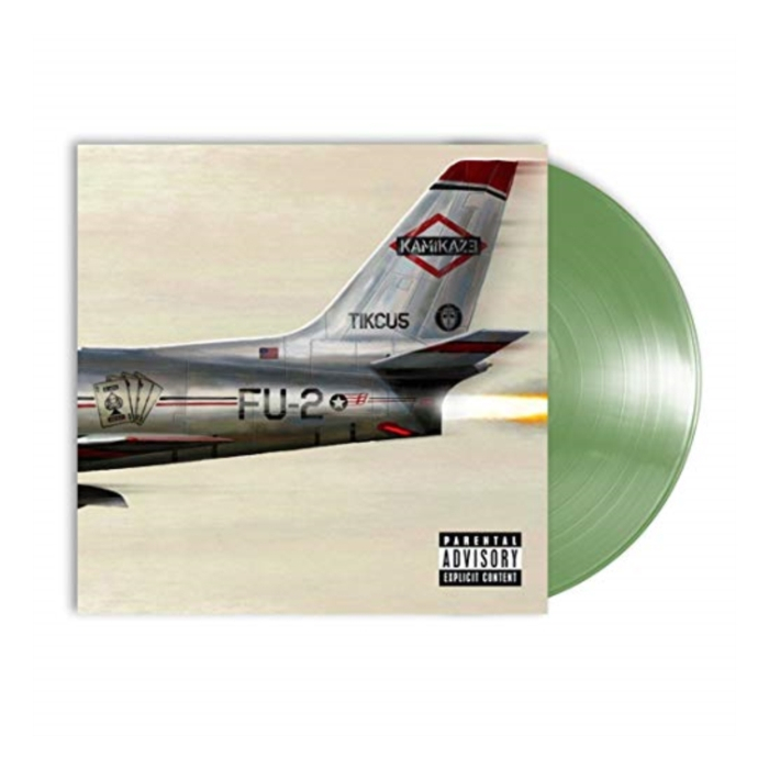 EMINEM - KAMIKAZE (OPAQUE OLIVE GREEN VINYL/GATEFOLD JACKET)