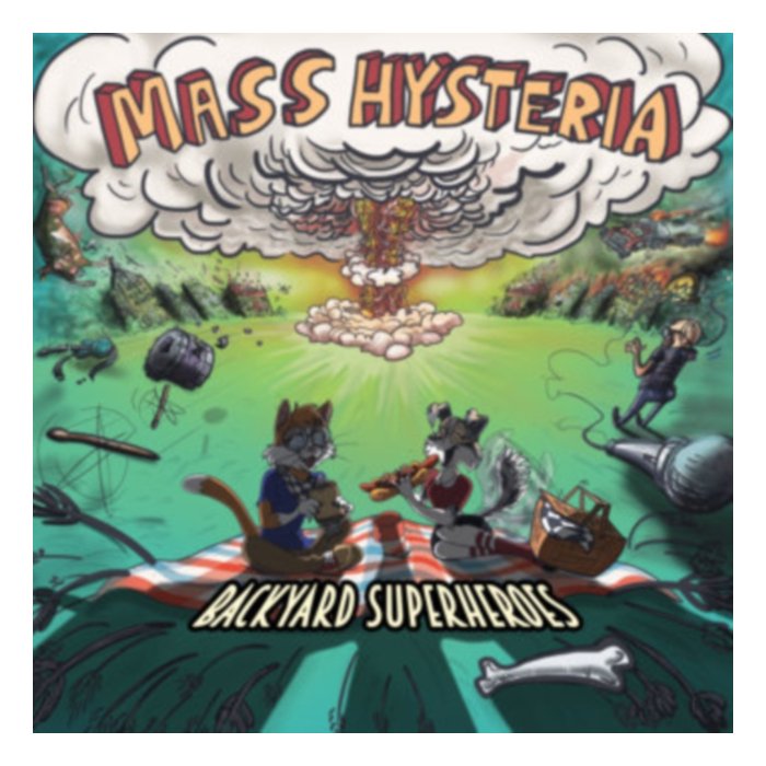 Mass Hysteria (Orange Vinyl/140G) - Backyard Superheroes