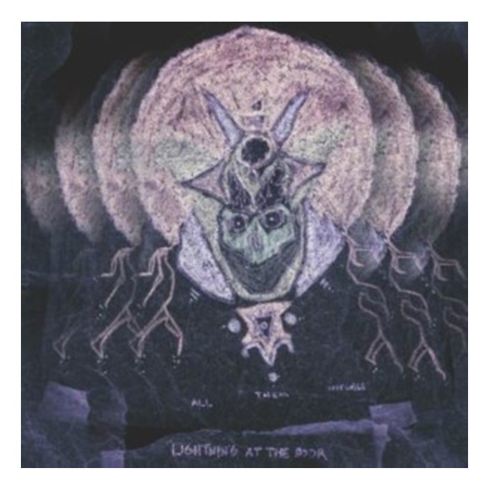 Lightning At The Door (Translucent Pink With Blue Swirls Vinyl) - All Them Witches