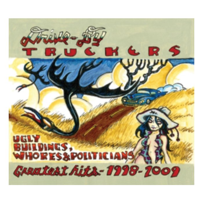 Ugly Buildings, Whores & Politicians: Greatest Hits 1998–2009 (Clear Coke Bottle Vinyl/2Lp) - Drive-By Truckers