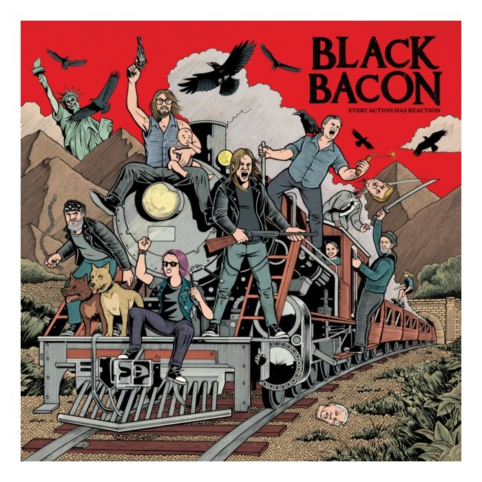 Every Action Has Reaction  (Green Vinyl) - Black Bacon