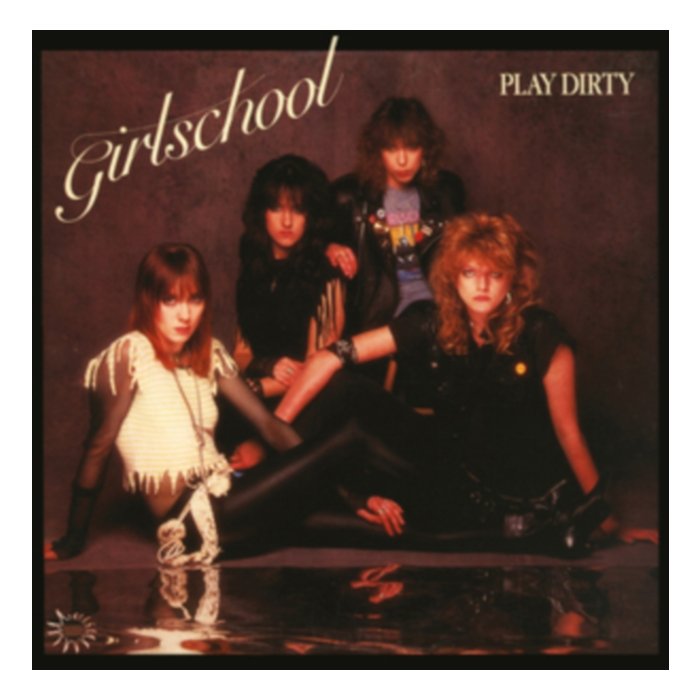 Play Dirty (Red Marble Vinyl) - Girlschool