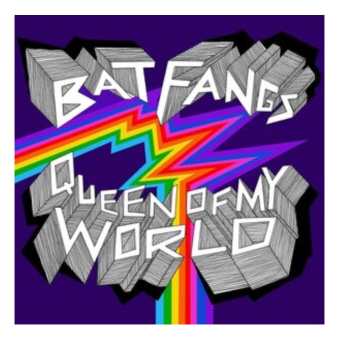 BAT FANGS - QUEEN OF MY WORLD (YELLOW VINYL/DL CARD)