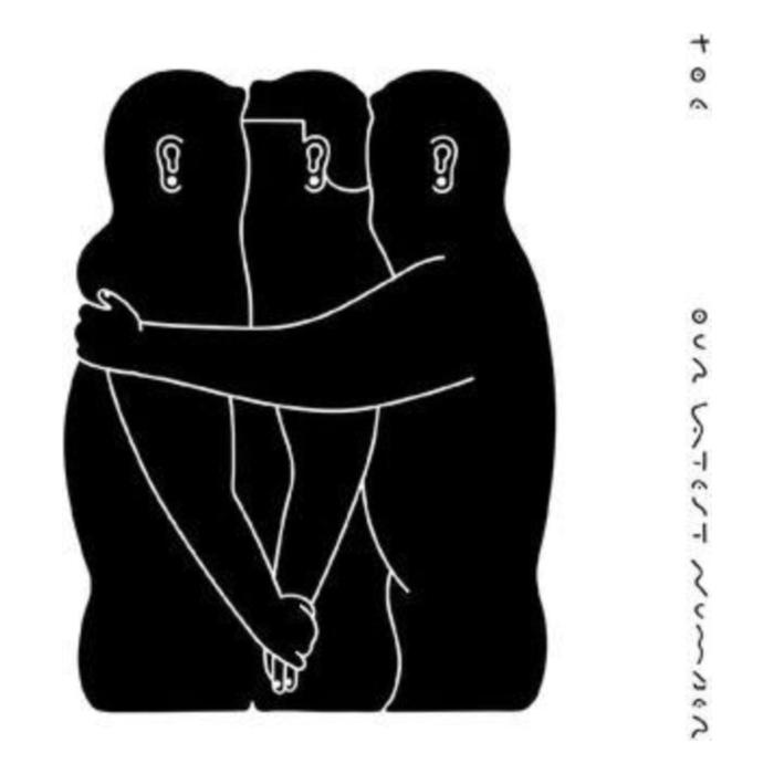 TOE - OUR LATEST NUMBER (BLACK & WHITE HALF & HALF VINYL)