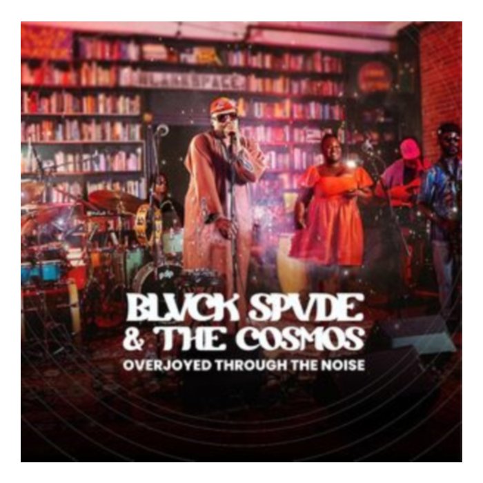Overjoyed Through The Noise (Space Swirl Red & Blue Vinyl) - Blvck Spvde & The Cosmos