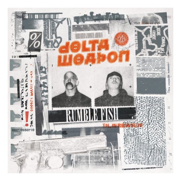 DELTA WEAPON - RUMBLE FISH (EP) (BLOODY SWIRL VINYL)