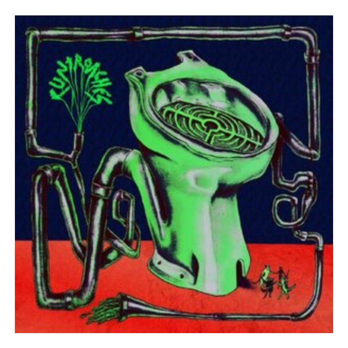 CUNTROACHES - CUNTROACHES (DELUXE EDITION/DUAL-LOCK-GROOVE RADIOACTIVE-BILE GREEN VINYL)