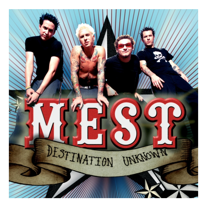 MEST - DESTINATION UNKNOWN (HALF BLACK/HALF WHITE VINYL) (I)