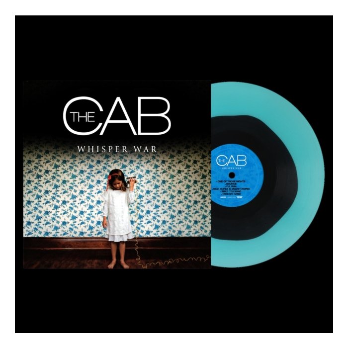 CAB - WHISPER WAR (BLACK & LIGHT BLUE VINYL) (I)
