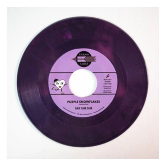 Purple Snowflakes/This Wintertime (Opaque Dark Purple Vinyl) - Say She She