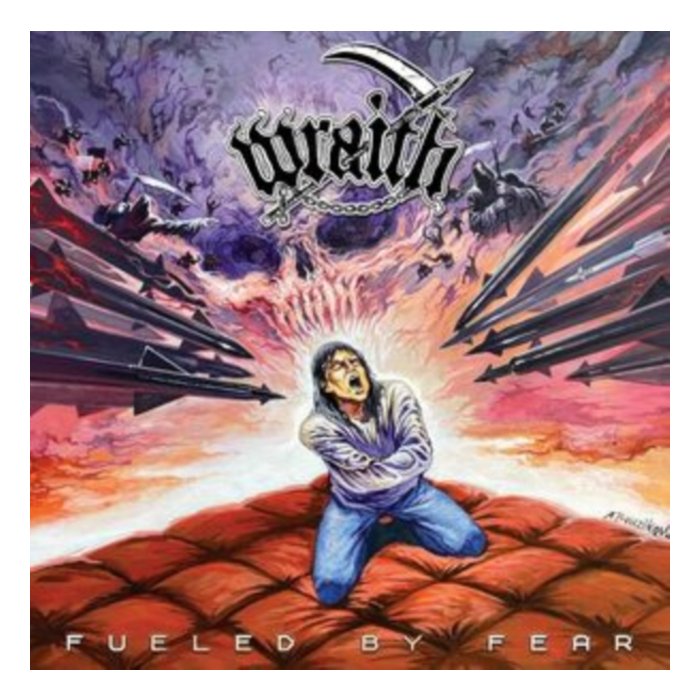 WRAITH - FUELED BY FEAR (BLUE & ORANGE STARBURST VINYL)