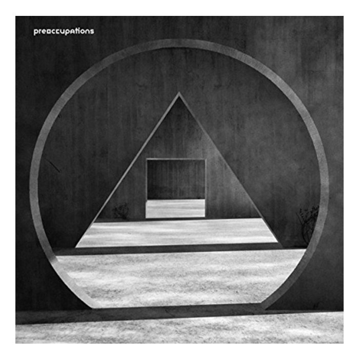 PREOCCUPATIONS - NEW MATERIAL (GREY-BLACK STREAKED VINYL)