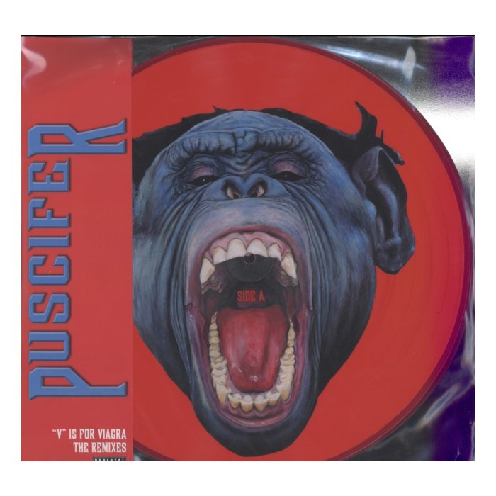 PUSCIFER - V IS FOR VIAGRA: REMIXES (DOUBLE PICTURE DISC/CLEAR PLASTIC SLEEVE)
