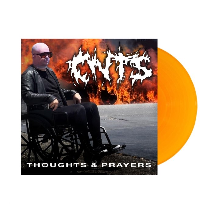 CNTS - THOUGHTS & PRAYERS (TRANSLUCENT ORANGE VINYL)