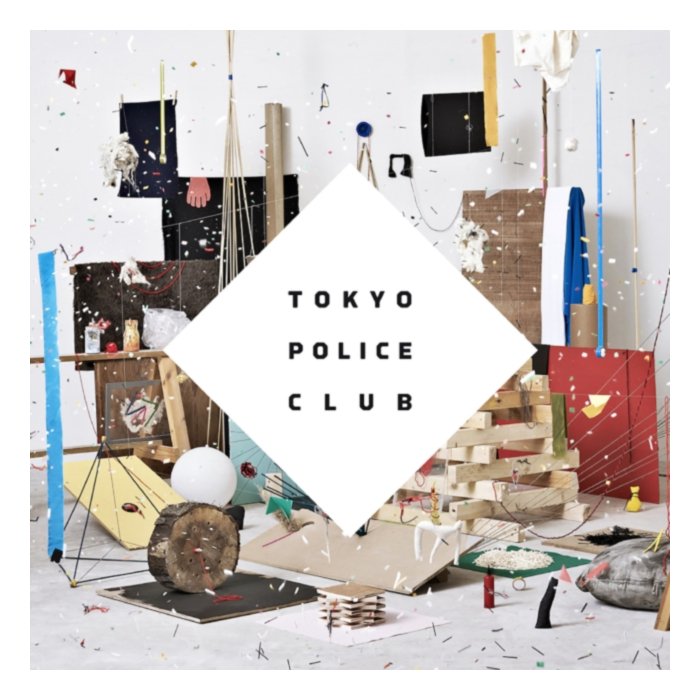 Champ (White & Blue Wave Vinyl) (I) - Tokyo Police Club