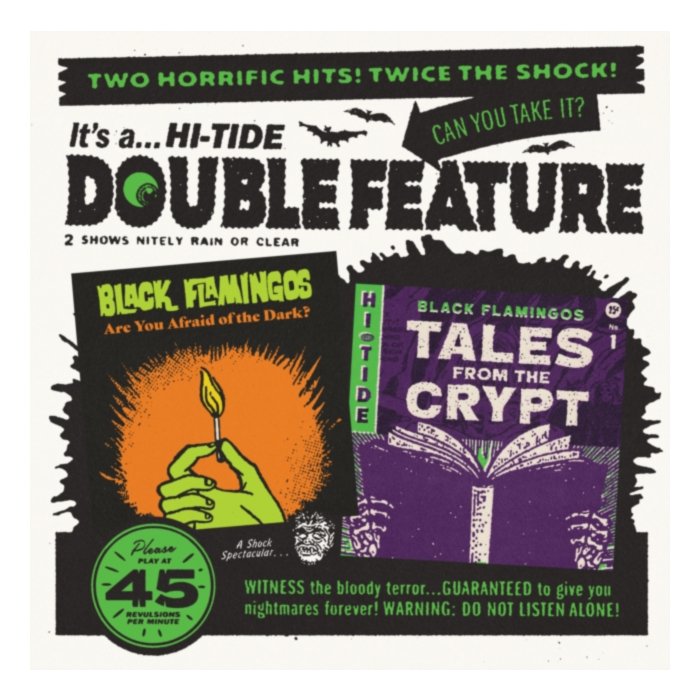 Black Flamingos Double Feature: Tales From The Crypt Theme/Are You Afraid  - Black Flamingos