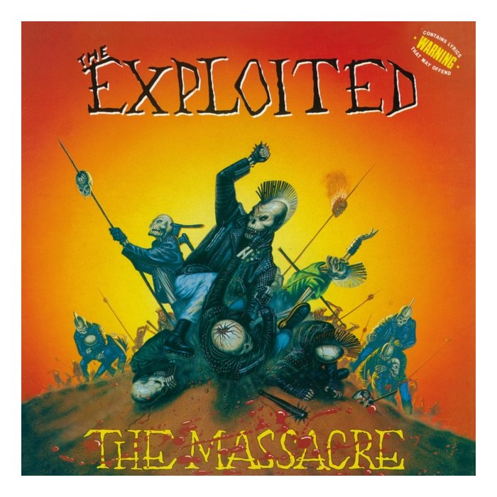 EXPLOITED - MASSACRE (SPECIAL EDITION) (TRANS BLUE VINYL)