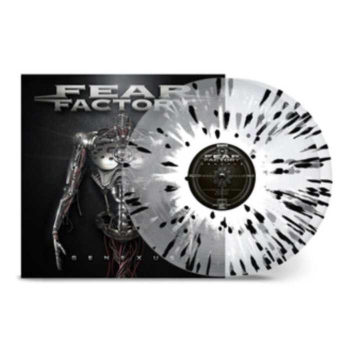 FEAR FACTORY - GENEXUS (CRYSTAL CLEAR BLACK WHITE SPLATTER VINYL/2LP)