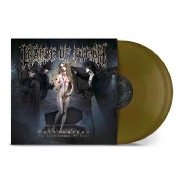 CRADLE OF FILTH - CRYPTORIANA - SEDUCTIVENESS OF DECAY (GOLD VINYL) (2LP) (I)