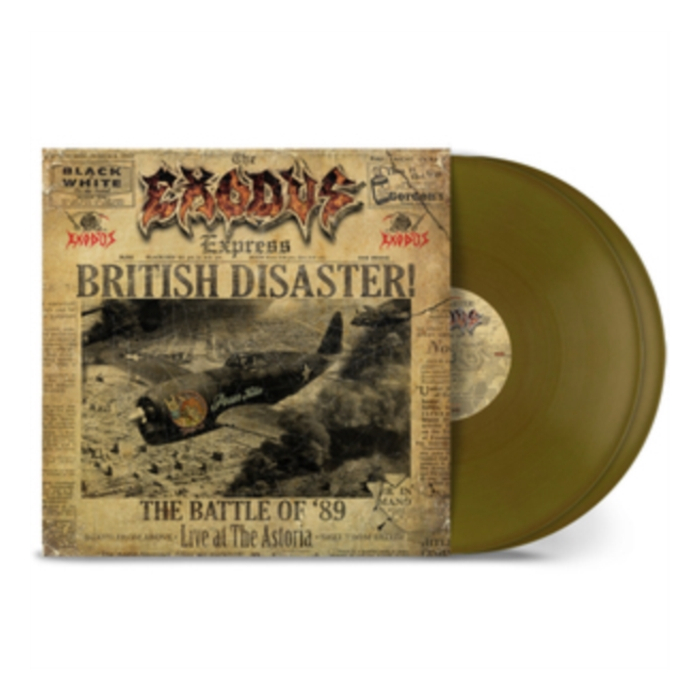EXODUS - BRITISH DISASTER: BATTLE OF 89 LIVE AT THE ASTORIA (GOLD VINYL/2LP)
