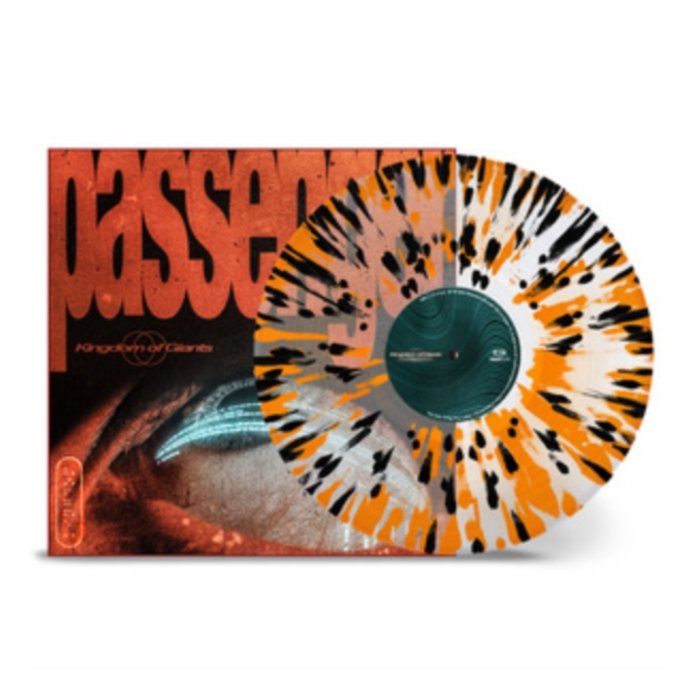 KINGDOM OF GIANTS - PASSENGER (CLEAR ORANGE BLACK SPLATTER VINYL)