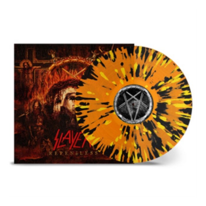 SLAYER - REPENTLESS (TRANS ORANGE YELLOW BLACK SPLATTER VINYL)