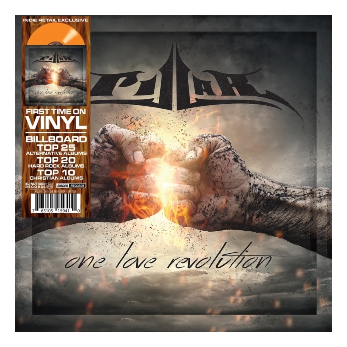 PILLAR - ONE LOVE REVOLUTION (FLAMING ORANGE VINYL) (I)