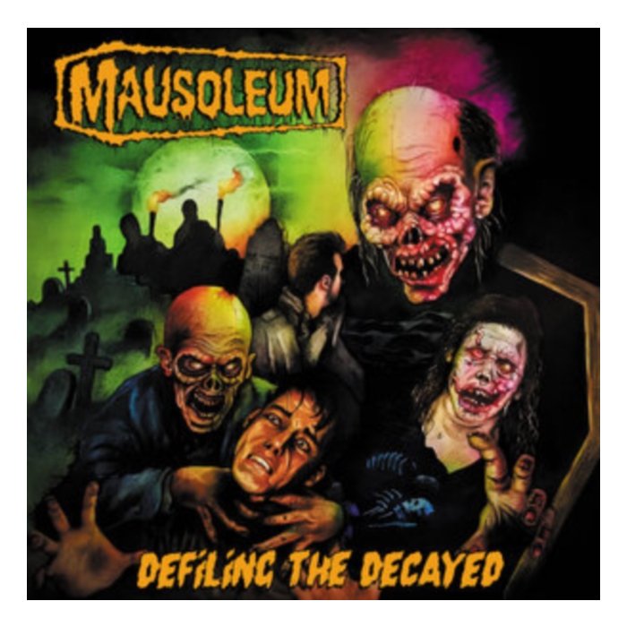MAUSOLEUM - DEFILING THE DECAYED (PUKE GREEN VINYL)