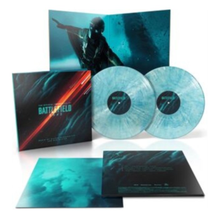 Battlefield 2042 Ost (Rising Tides Blue & White Burst Vinyl/2Lp) - Hildur Gudnadottir