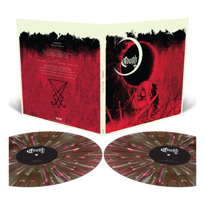 COUGH - RITUAL ABUSE (BLACK ICE W/ NEON MAGENTA