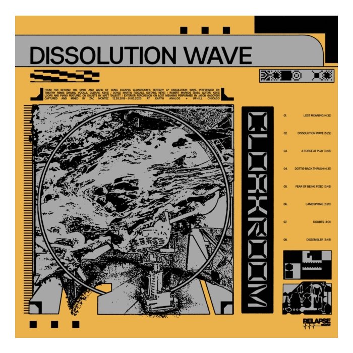 CLOAKROOM - DISSOLUTION WAVE (MUSTARD YELLOW VINYL)