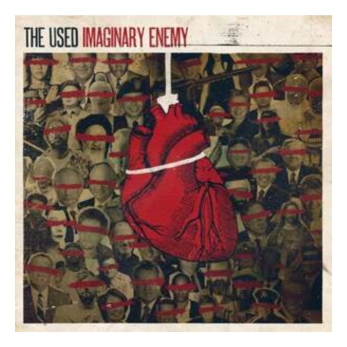 USED - IMAGINARY ENEMY (ORANGE BLACK & WHITE VINYL) (I)