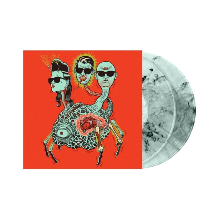 PUSCIFER - GLOBAL PROBING LIVE (2LP/CLEAR GREEN W/ BLACK SMOKE VINYL)