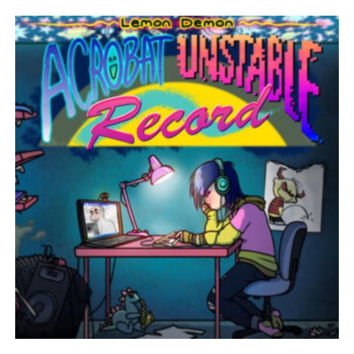 Acrobat Unstable Record (Red & Yellow 7Inch) (I) - Lemon Demon