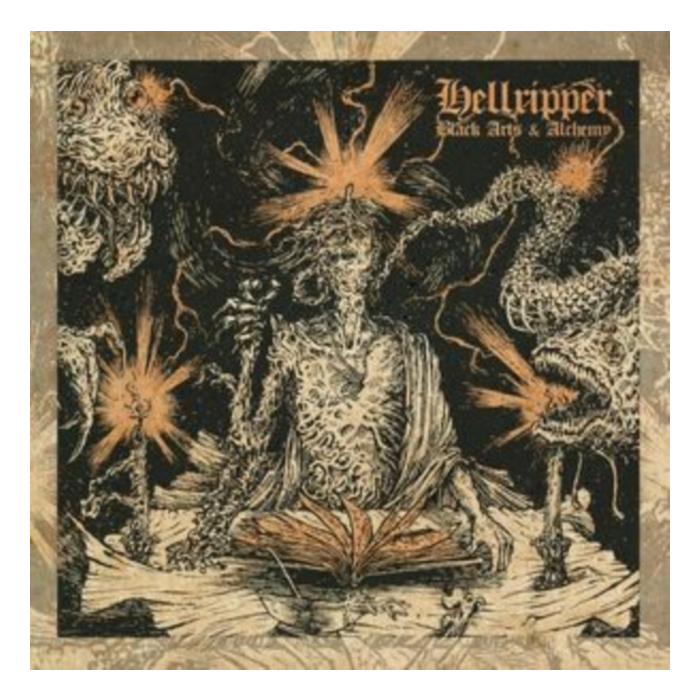 HELLRIPPER - BLACK ARTS & ALCHEMY (ORANGE VINYL)