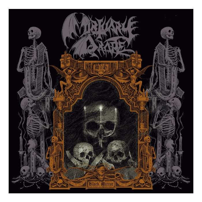 MORTUARY DRAPE - BLACK MIRROR (GREY VINYL)