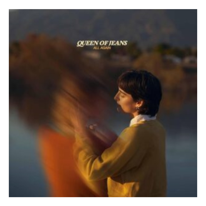 QUEEN OF JEANS - ALL AGAIN (AMBER GOLD SWIRL VINYL)