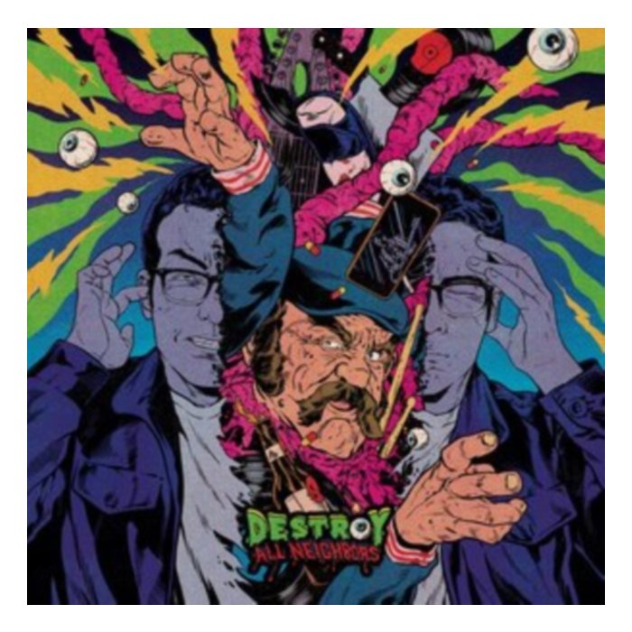 Destroy All Neightbors Ost (140G/Multicolor Splatter Vinyl) - Ryan & Brett Morris Kattner