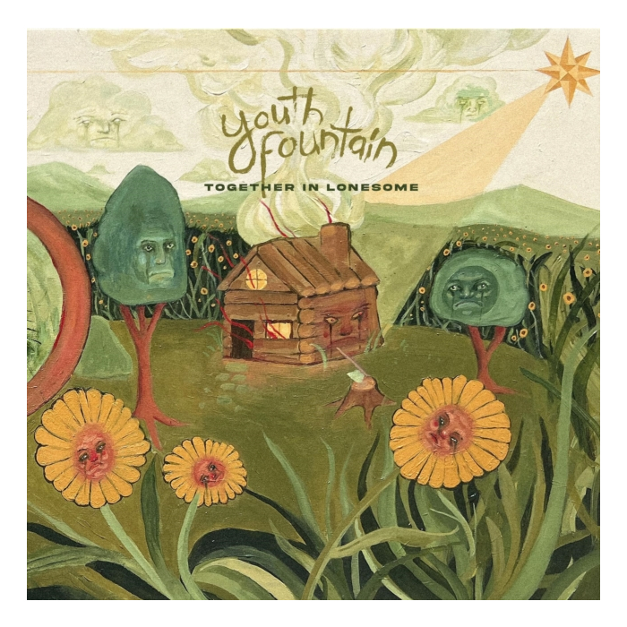 YOUTH FOUNTAIN - TOGETHER IN LONESOME (WAMP GREEN/BONE/YELLOW TRI-STRIPE VINYL) (I)